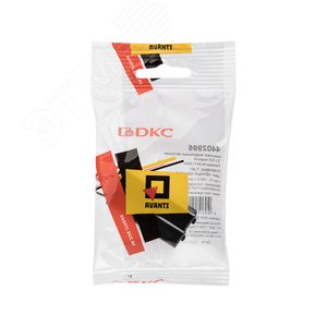 Комплект модульных заглушек, Avanti, черный квадрат, 0,5 модуля 2 штуки - фото 5