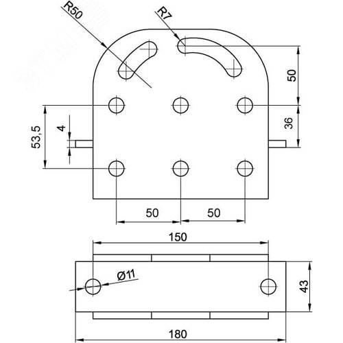 Соединитель шарнирный для профиля BPM-41          горячеоцинкованный - фото 2