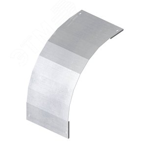 Крышка на угол вертикальный внешний 90 градусов, 80х200 R600, горячеоцинкованная в комплекте с крепежными элементами исоединительными пластинами, необходимыми для монтажа - фото 1