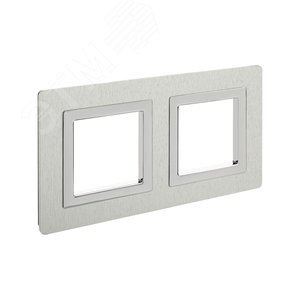 Рамка из алюминия, ''Avanti'', серая, 4 модуля - фото 2