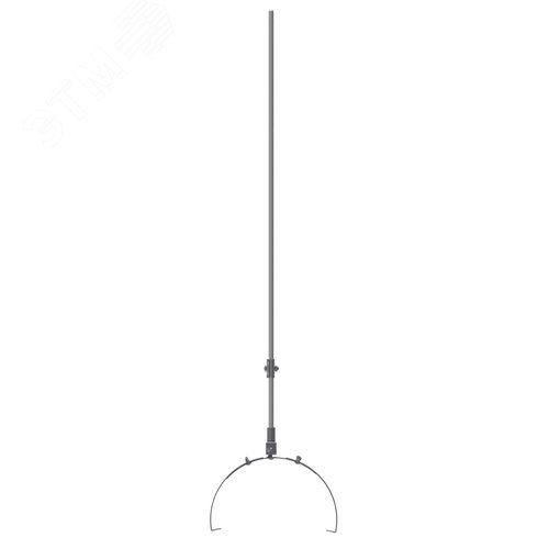 Молниеприемник коньковый с регулируемыми зажимами, 1000 мм - фото 2