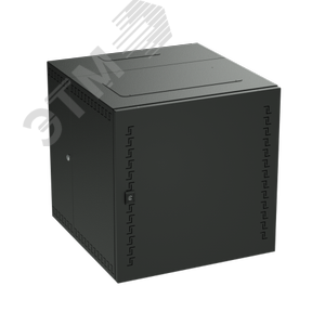 Изображение товара Шкаф телекоммуникационный навесной 12U (600х600х650) дверь сплошная RAL 9005 (шт)