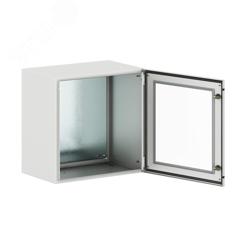 Корпус навесной уличный ST Outdoor с М/П с прозрачной дверью ВxШxГ 600x600x400 мм, IP66 - фото 2