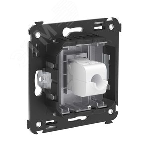 Avanti Компьютерная розетка RJ-45 без шторки в    стену, кат.5е одинарная Закаленная сталь - фото 3