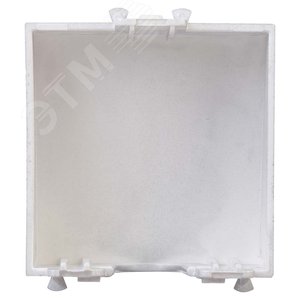 Вывод кабеля модульный, Avanti, закаленная сталь, 2 модуля - фото 3