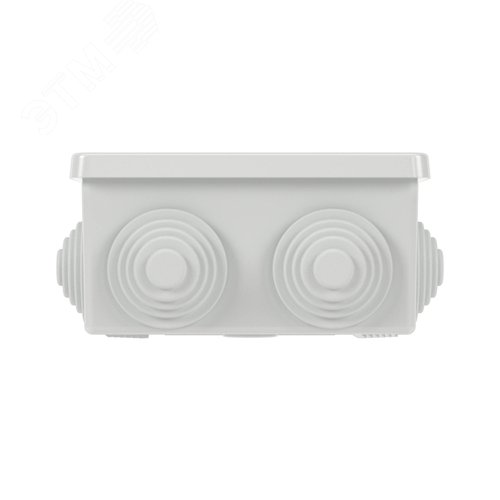 Коробка уравнивания потенциалов, 8 зажимов, 6 вводов, 20 мм, 80х80х40 мм, IP44 - фото 2