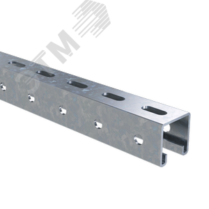 Профиль С-образный 41х41 L2900 толщина 2.5 мм горячеоцинкованный - фото 1