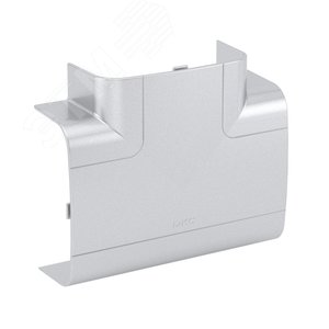 Тройник 110х50 мм серый металлик - фото 2