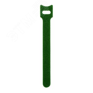 Мягкий многоразовый хомут на тканевой основе 180x12,5-ЗЕЛЕНЫЙ - фото 1