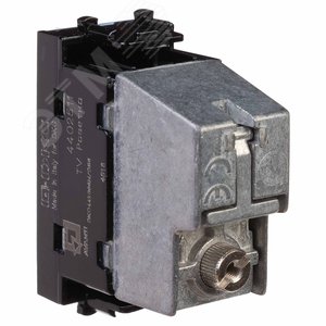 Avanti ТВ розетка проходная ''Черный квадрат'', 16A, 1 модульная - фото 4