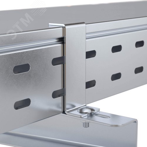 Держатель листового лотка H100 цинк-ламельный (аналог горячеоцинкованный) - фото 2