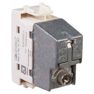 Розетка TV проходная модульная, Avanti, ванильная дымка, 1 модуль - фото 4