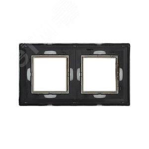 Рамка из металла, ''Avanti'', светло-серебристая, 4 модуля - фото 3