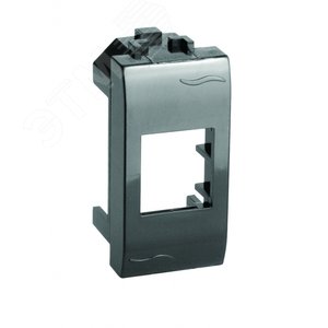 Изображение товара Адаптер для информационныx разъемов Systimax черный 1 модуль 77609N DKC (шт)