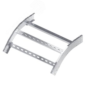 Угол вертикальный внешний 45 градусов 80х300 R600 горячеоцинкованный в комплекте крепежные элементы соединительные пластины - фото 1