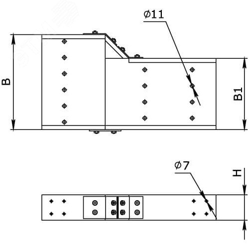 Трансформатор тока CT165 5000A, класс 0.5S, 30ВА - фото 2