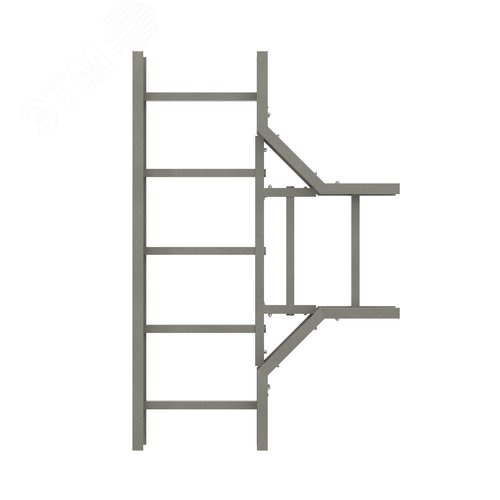 Ответвитель Т-образный горизонтальный 300x100 стеклопластик - фото 2