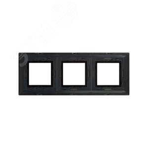 Рамка из металла, ''Avanti'', темно-серый, 6 модулей - фото 3