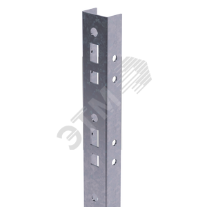 Профиль прямолинейный, L1375, толщина2,5 мм, на 11 рожков, цинк-ламель - фото 1