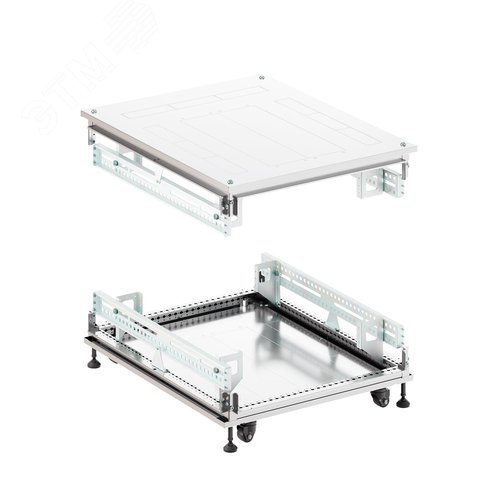 Крыша основание преперфорированные IT-CQE 800x600, RAL7035 - фото 2