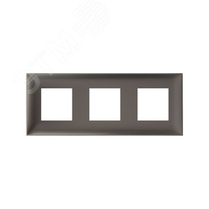 Avanti Рамка ARTLEBEDEV, , Серый жемчуг, 6 модулей - фото 1