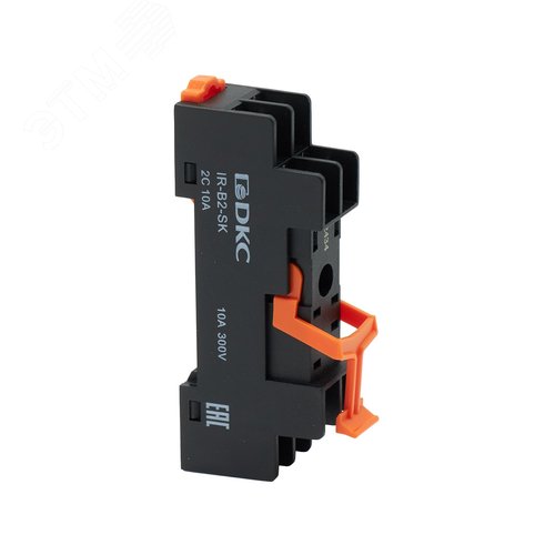 Колодка c винтовыми клеммами низкопрофильная для реле IR на 2 группы контактов - фото 3