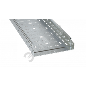 Лоток перфорированный 50x600х6000, 2,0 мм,  цинк-ламельный - фото 1