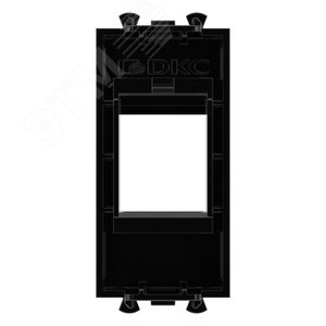 Avanti Адаптер без шторки для Keystone Черный     квадрат 1 модуль - фото 4