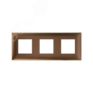 Avanti Рамка ARTLEBEDEV, , Золотистый жемчуг, 6 модулей - фото 1