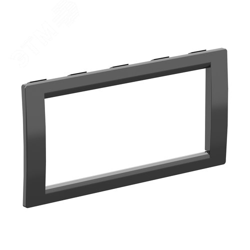 Изображение товара Рамка 4 модуля универсальная черная (шт)