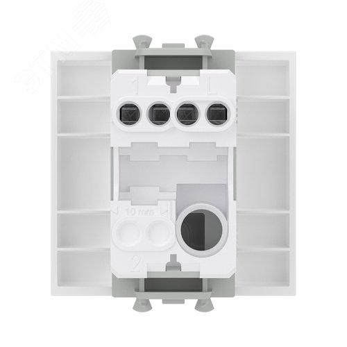 Avanti Кнопка ''Белое облако'', 16A, 2 модульная - фото 3