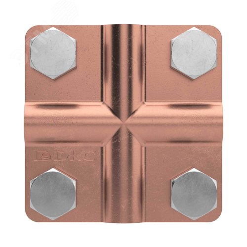 Соединитель пруток-пруток D10мм медь - фото 3