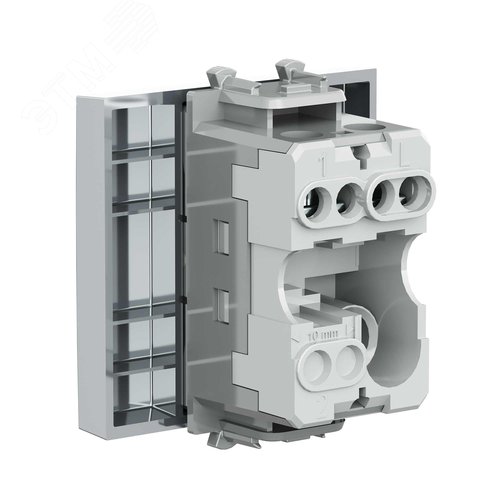 Кнопка одноклавишная модульная, Avanti, закаленная сталь, 2 модуля - фото 4