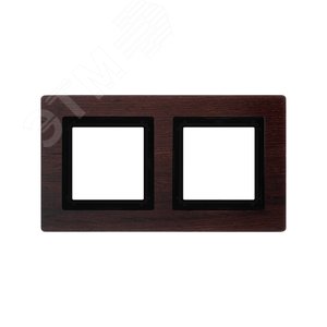 Рамка из натурального дерева, ''Avanti'', венге, 4 модуля - фото 1