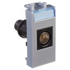 Avanti Розетка TV одиночная модульная, , Закаленная сталь, 1 модуль - фото 2