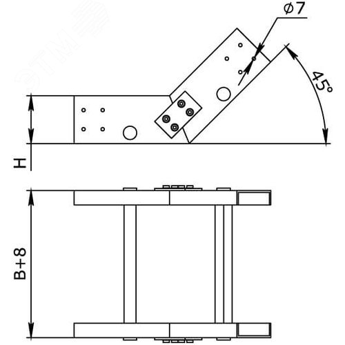 Трансформатор тока CT30 250A, класс 0.5, 2.5ВА - фото 2