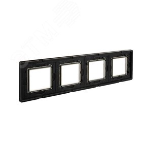 Рамка из алюминия, ''Avanti'', черная, 8 модулей 4402838 DKC - 4