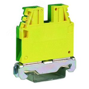 Зажим для заземления TEC.6/O желто-зеленый 6 кв.мм ZTO120-RET DKC