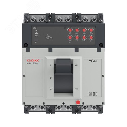 Выключатель автоматический YON pro MNX1600M 3P 1000 A 100 kA при AC415V расцепитель ETS - фото 2