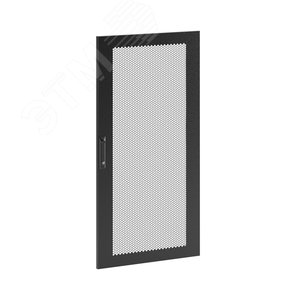 Изображение товара Дверь перфорированная одностворчатая для IT-CQE 2000x600 RAL9005 (шт)