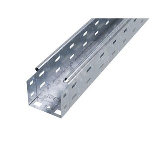 Лоток перфорированный 80х80х3000м горячеоцинкованный (35301HDZ)