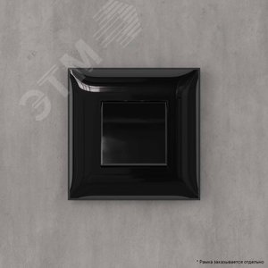 Avanti Переключатель одноклавишный в стену, ''Черный квадрат'' 4402113 DKC - 7