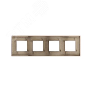 Avanti Рамка ARTLEBEDEV, , Золотистый жемчуг, 8 модулей - фото 3