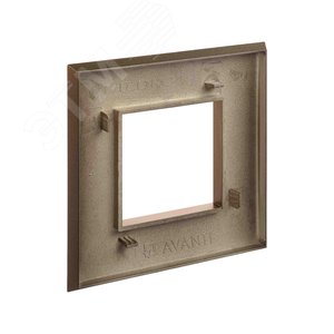 Avanti Рамка ARTLEBEDEV  Золотистый жемчуг 2      модуля - фото 4