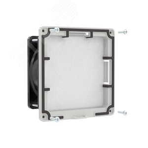 Вентилятор с фильтром RV 44/46 м3/ч, 115 В, 150x150 мм, IP54, RAL9005 - фото 4