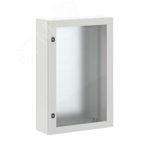 Щит монтажный ЩМП 1200x800x300 мм STE с М/П с прозрачной дверью - фото 2