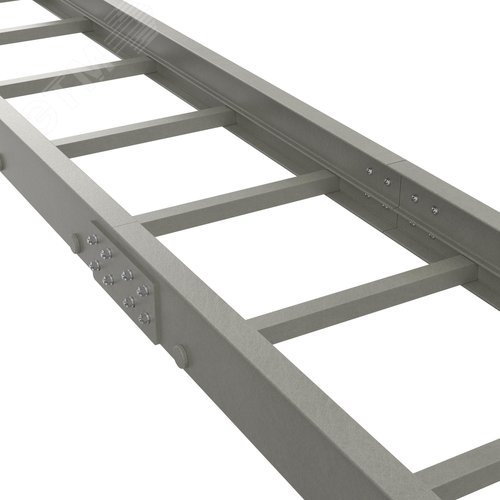 Лестничный лоток 100х300, L 3000, стеклопластик - фото 2