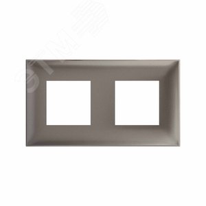 Avanti Рамка ARTLEBEDEV, , Серый жемчуг, 4 модуля - фото 1