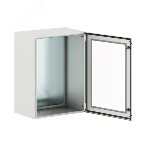 Корпус навесной уличный ST Outdoor с М/П с прозрачной дверью ВxШxГ 800x600x400 мм, IP66 - фото 2