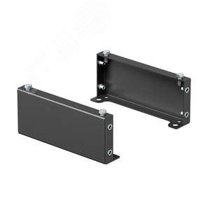 Панели цоколя боковые всепогодные для навесных    корпусов, пультов ВхГ 100х300 мм, комплект - 2 шт. - фото 1